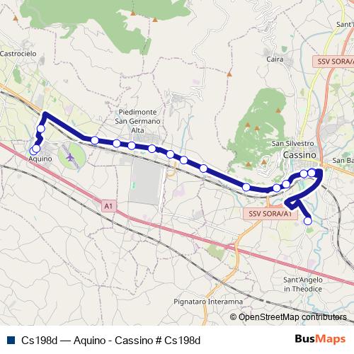 Cs198d bus Line Map