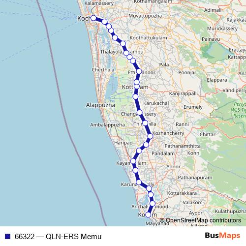 66322 rail Line Map