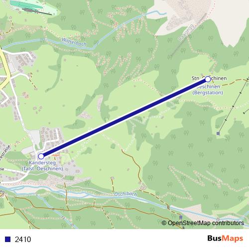 2410 cable-car Line Map