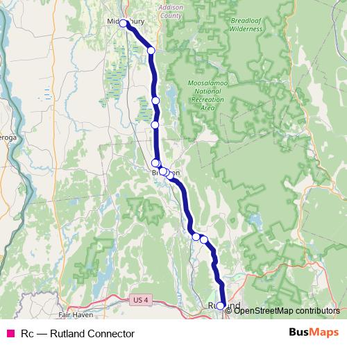 Rc bus Line Map