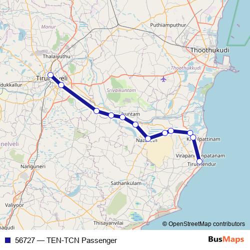 56727 rail Line Map