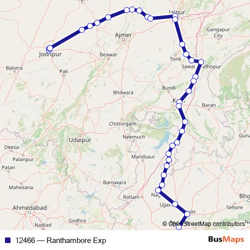 12466 rail Line Map