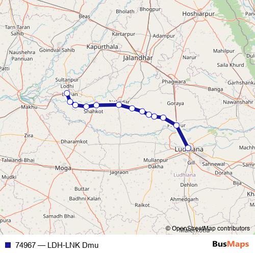 74967 rail Line Map