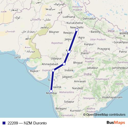 22209 rail Line Map