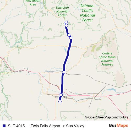 SLE 4015 bus Line Map