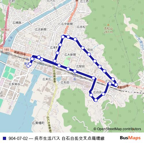 904-07-02 bus Line Map