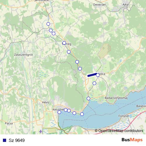 Sz 9649 rail Line Map