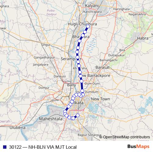 30122 rail Line Map
