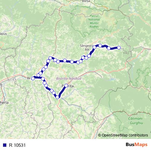 R 10531 rail Line Map