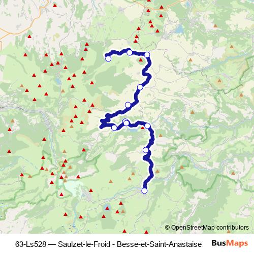 63-Ls528 bus Line Map