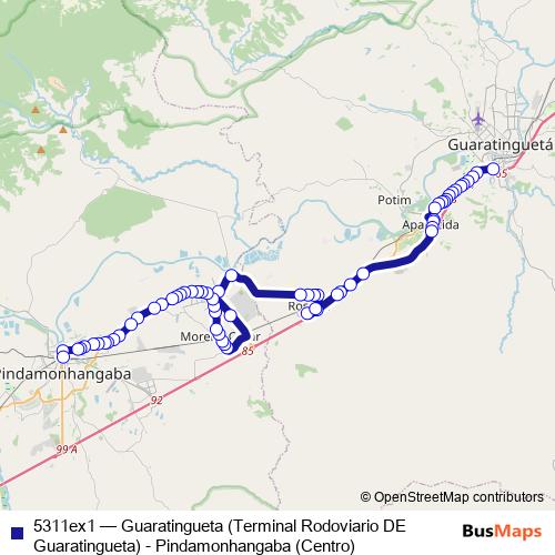 5311ex1 bus Line Map