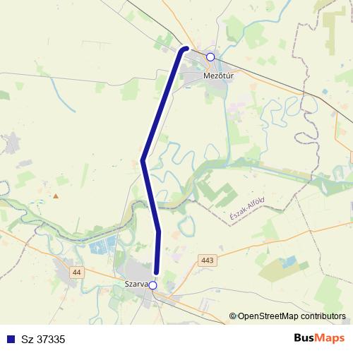 Sz 37335 rail Line Map
