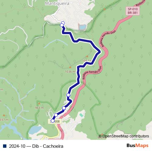 2024-10 bus Line Map
