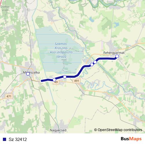 Sz 32412 rail Line Map