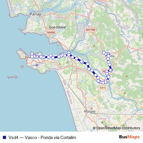 Vsd4 bus Line Map