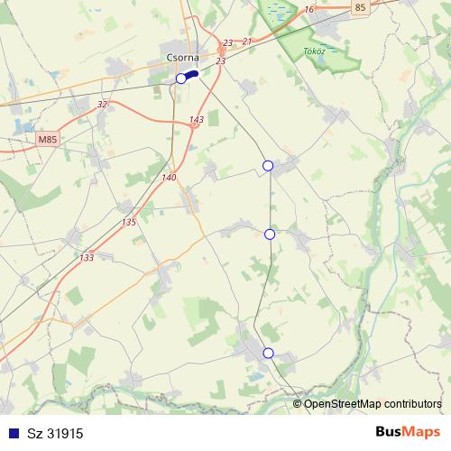 Sz 31915 rail Line Map