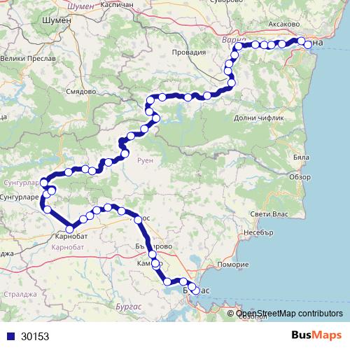 30153 rail Line Map