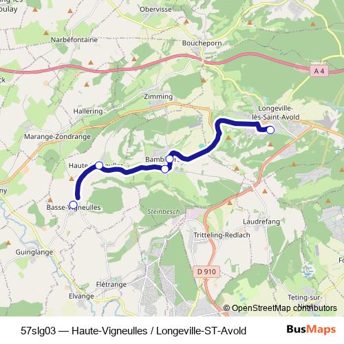 57slg03 bus Line Map