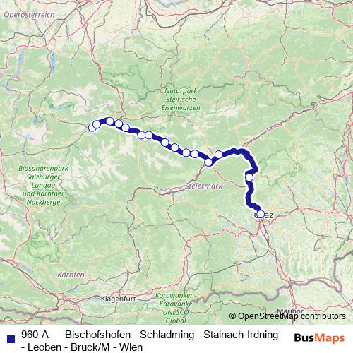 960-A rail Line Map