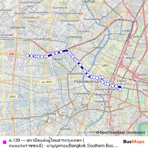 ต.139 bus Line Map