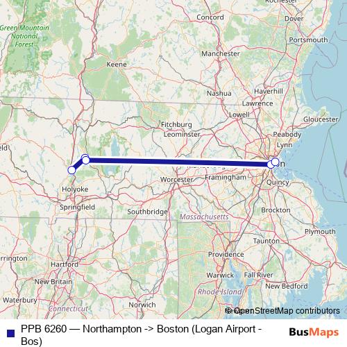 PPB 6260 bus Line Map