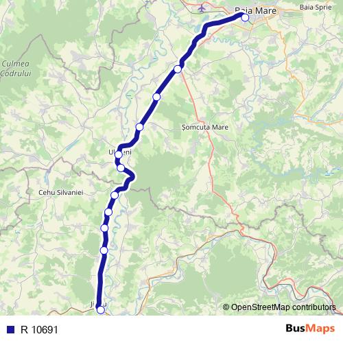 R 10691 rail Line Map