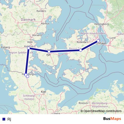 Rj rail Line Map