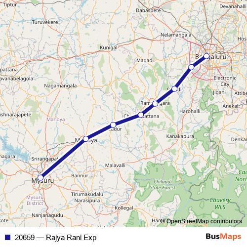 20659 rail Line Map