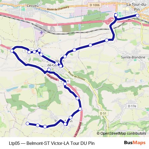 Ltp05 bus Line Map