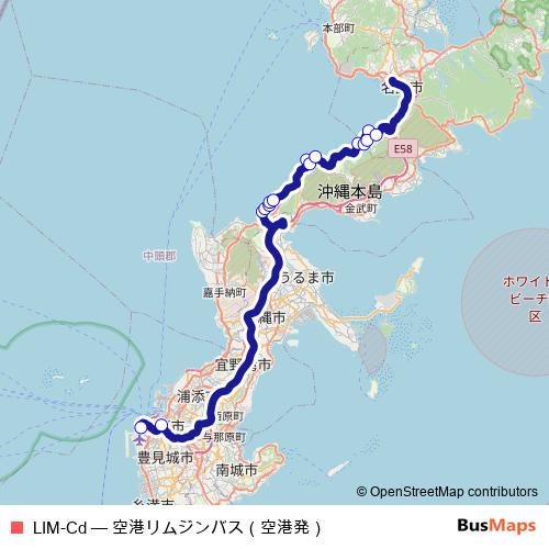 LIM-Cd bus Line Map