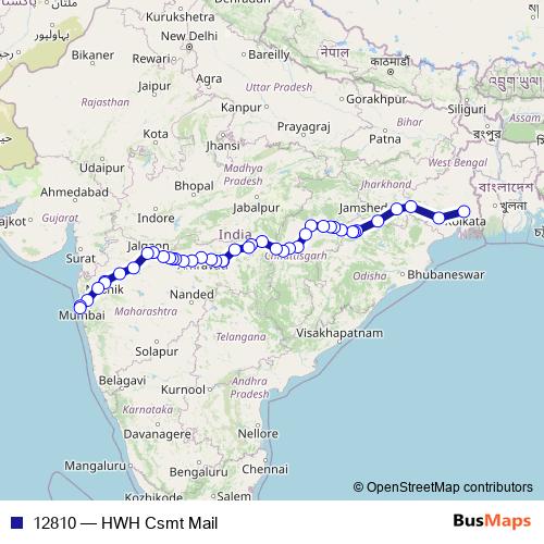 12810 rail Line Map