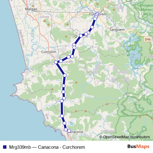 Mrg339mb bus Line Map
