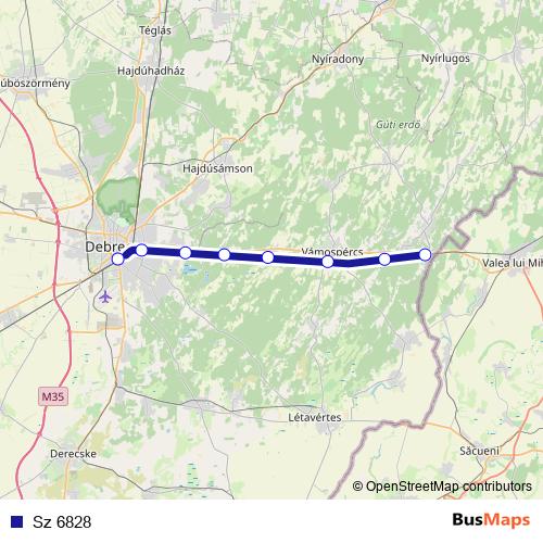 Sz 6828 rail Line Map