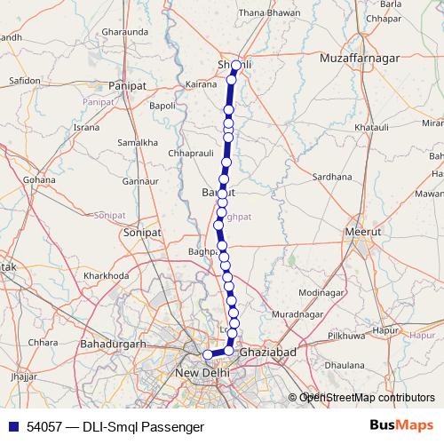 54057 rail Line Map