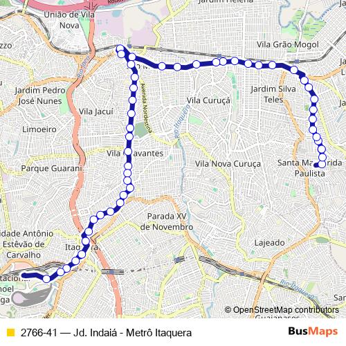 2766-41 bus Line Map