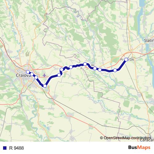 R 9488 rail Line Map