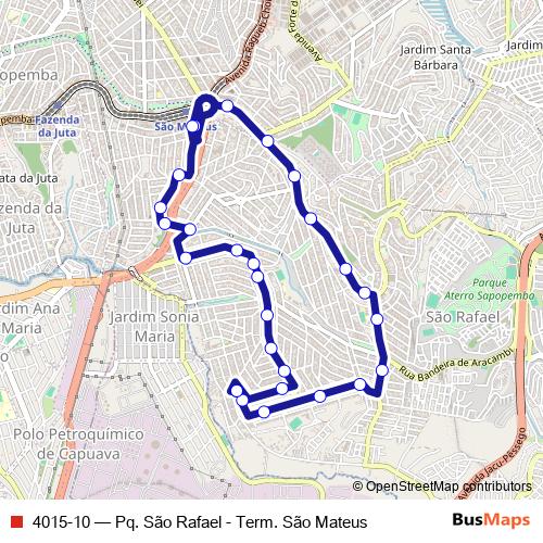 4015-10 bus Line Map