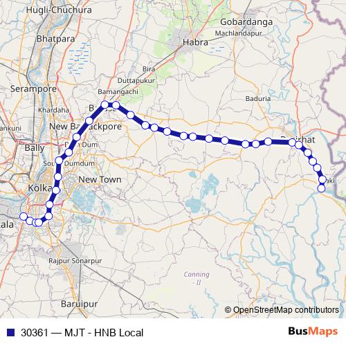 30361 rail Line Map