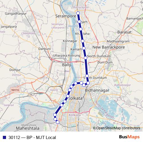 30112 rail Line Map