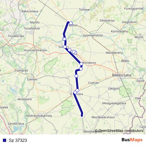 Sz 37323 rail Line Map