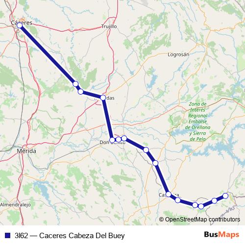 3l62 bus Line Map