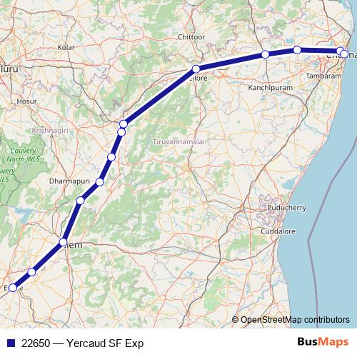 22650 rail Line Map