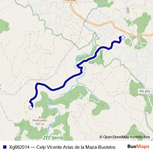 Xg662014 bus Line Map
