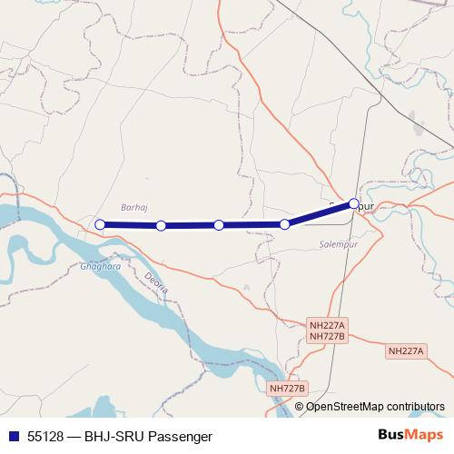 55128 rail Line Map
