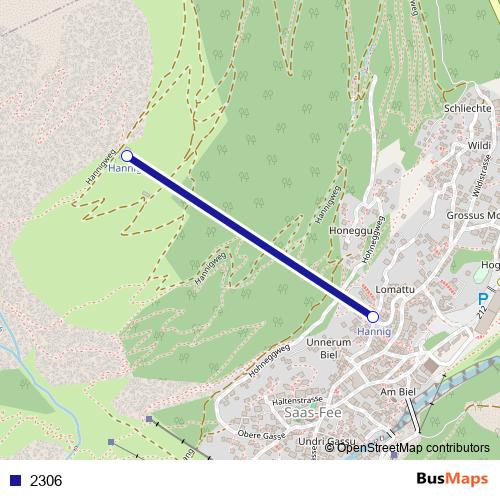 2306 cable-car Line Map