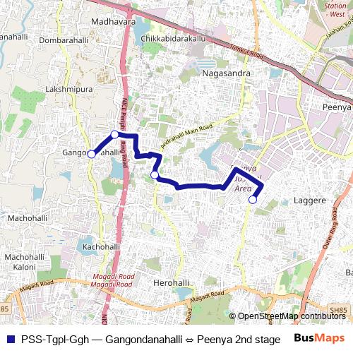 PSS-Tgpl-Ggh bus Line Map