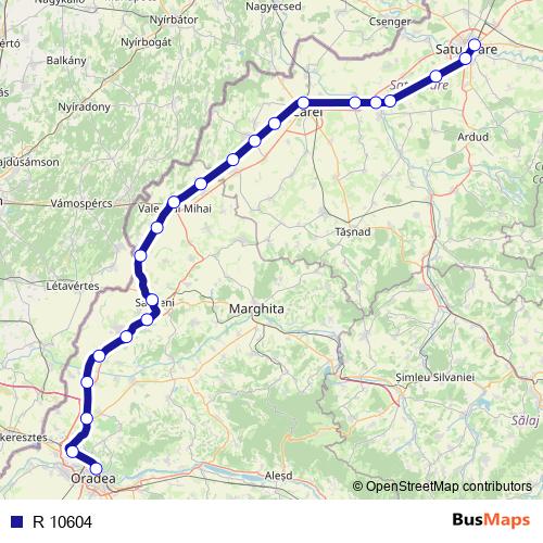 R 10604 rail Line Map
