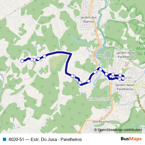 6020-51 bus Line Map