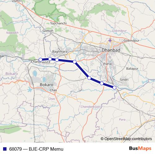 68079 rail Line Map