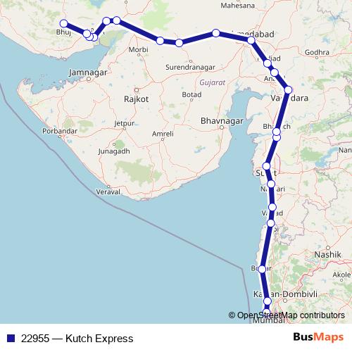 22955 rail Line Map